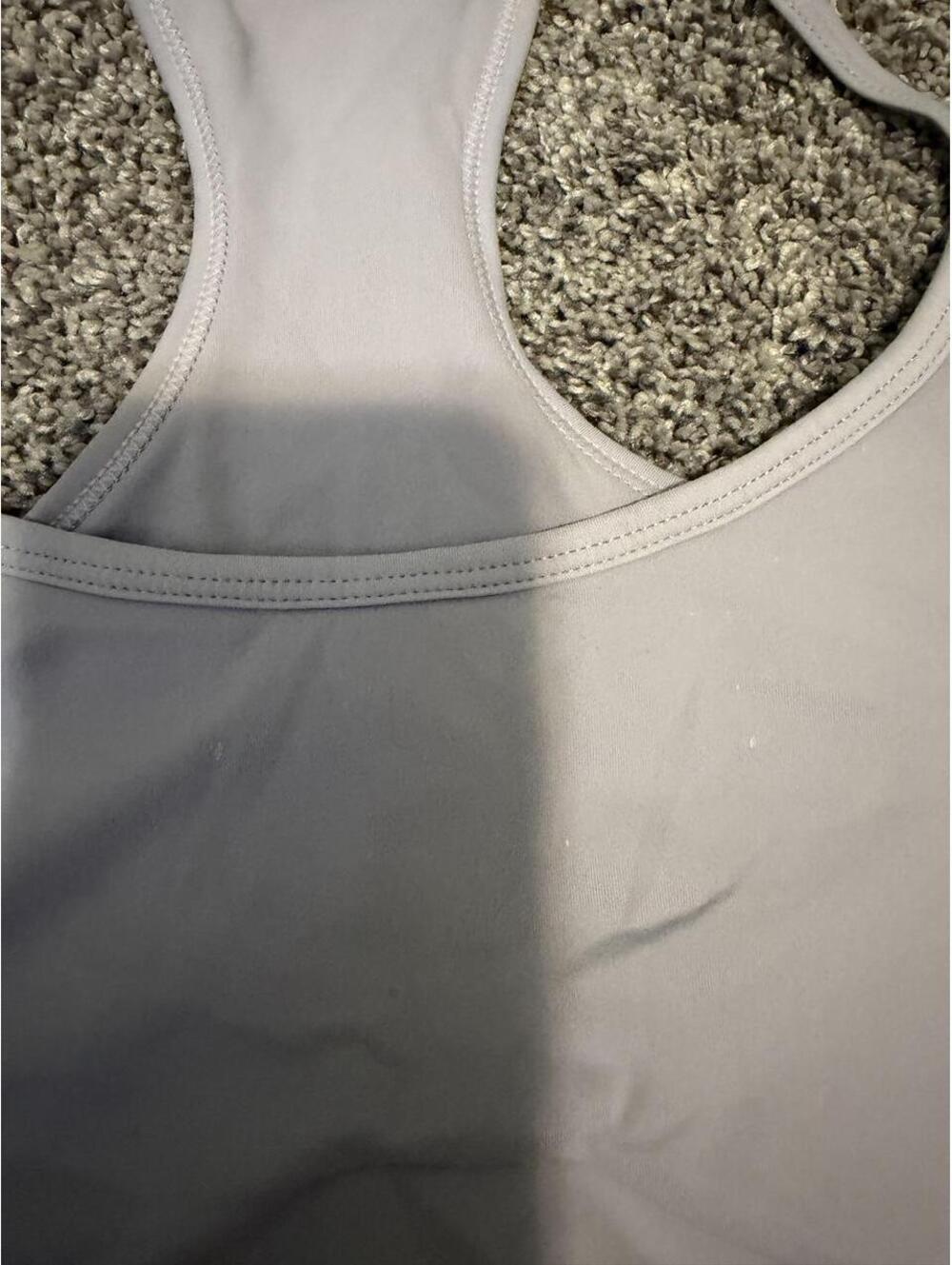 Blogilates Lavender Sports Bra Racerback - Picture 2 of 4